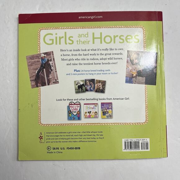 Set of 2 American Girl Books Girls and their Dogs and Girls and their Horses - Picture 12 of 13